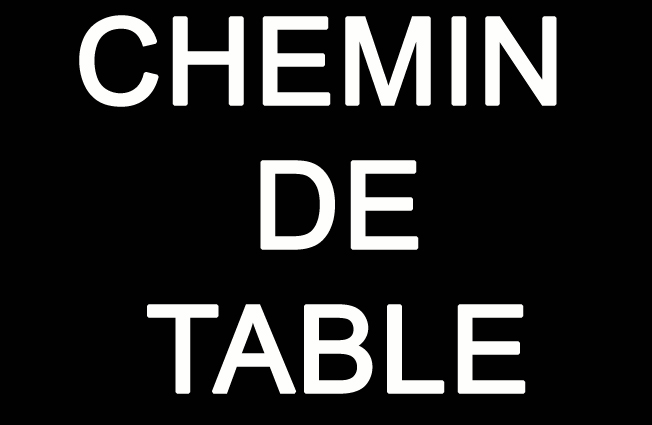 CATEGORIE CHEMIN DE TABLE